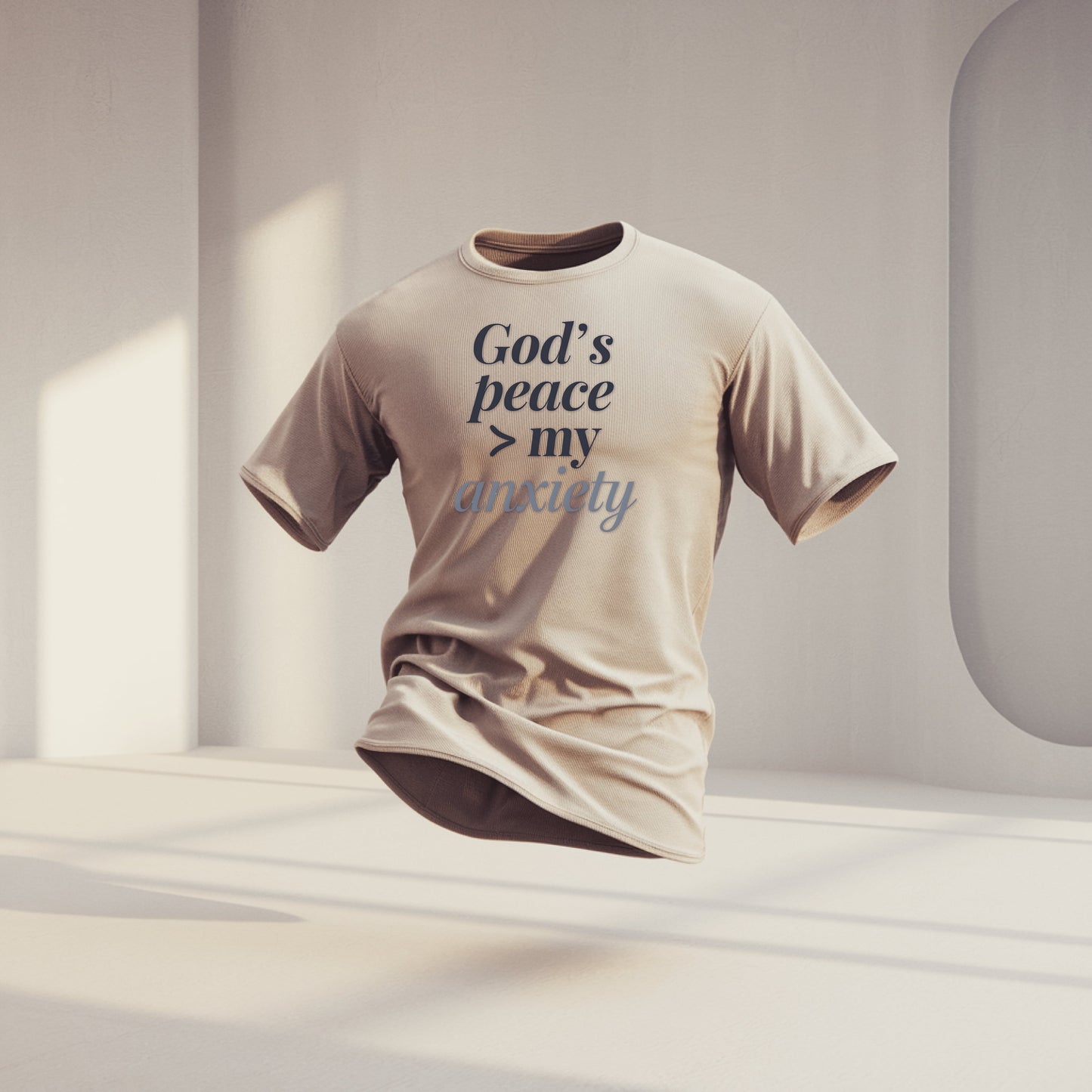God's Peace Greater Than My Anxiety T-shirt product type