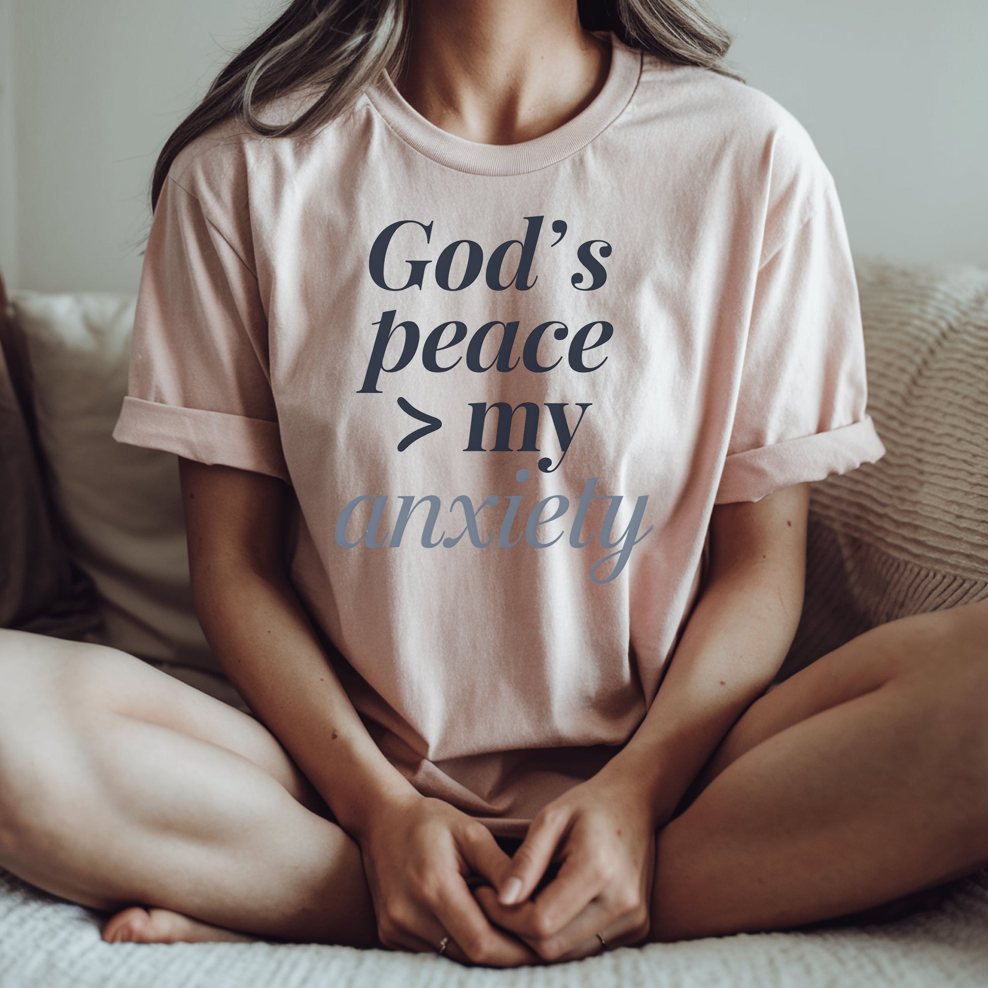 God's Peace Greater Than My Anxiety Shirt product