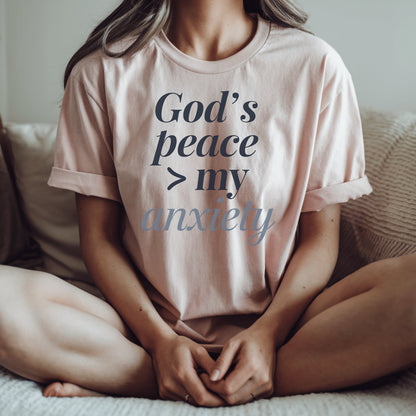 God's Peace Greater Than My Anxiety Shirt product