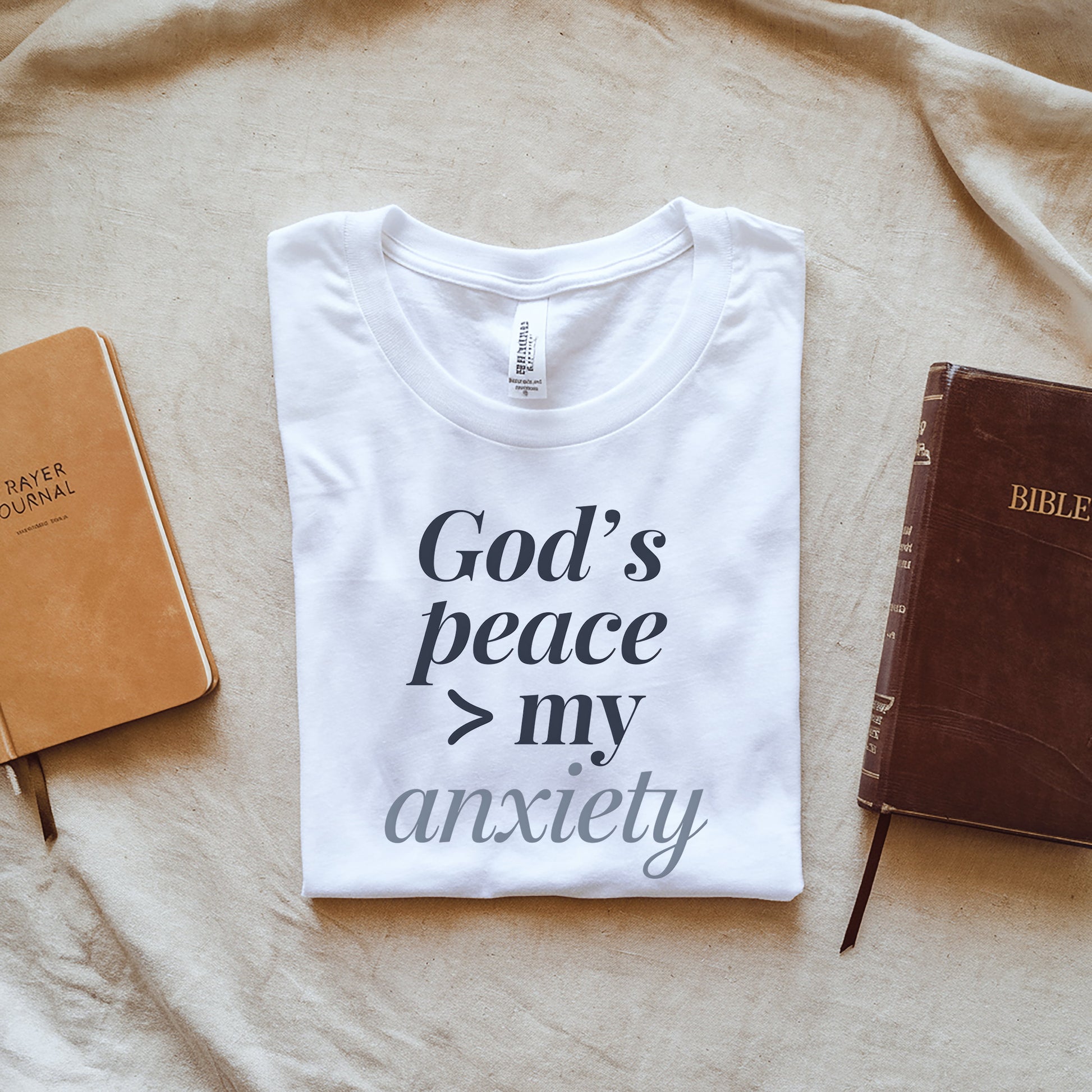 God's Peace Over My Anxiety Inspirational Shirt product