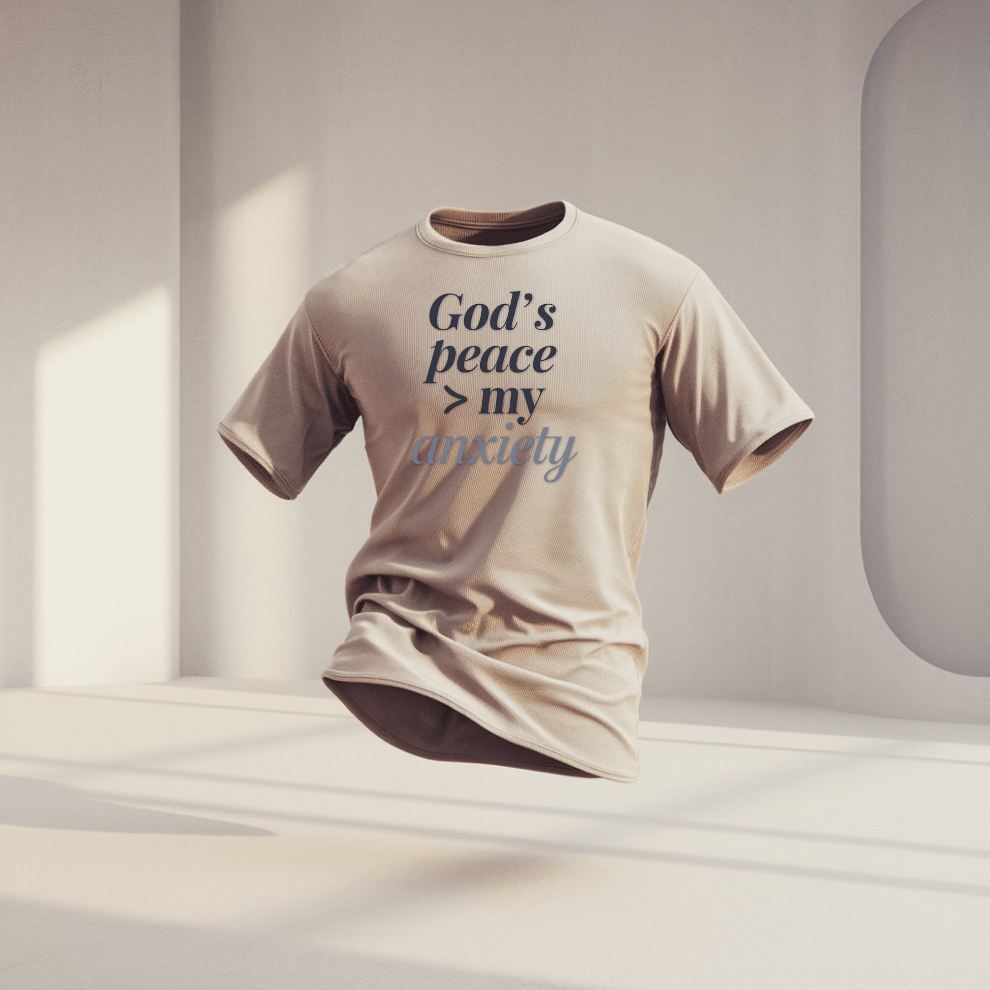 God's Peace Greater Than My Anxiety T-shirt product type